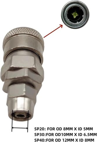 SH PH SP PP SM PM SF20 30 40 pneumatic connector quick connector air hose connector(Sp,40) in Kuwait