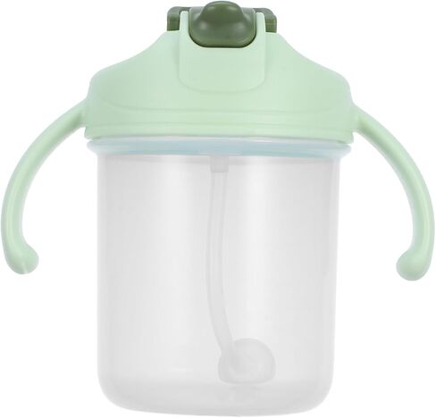 SAFIGLE 3pcs Adult Cup with Straw Lid Spillproof Drinking Cup for Bedridden Elderly -spill Design Precise Measurement Lines for Caregivers Patients in Saudi Arabia
