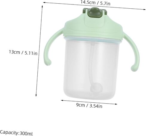 SAFIGLE 3pcs Adult Cup with Straw Lid Spillproof Drinking Cup for Bedridden Elderly -spill Design Precise Measurement Lines for Caregivers Patients in Saudi Arabia