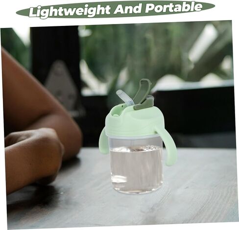 SAFIGLE 3pcs Adult Cup with Straw Lid Spillproof Drinking Cup for Bedridden Elderly -spill Design Precise Measurement Lines for Caregivers Patients in Saudi Arabia