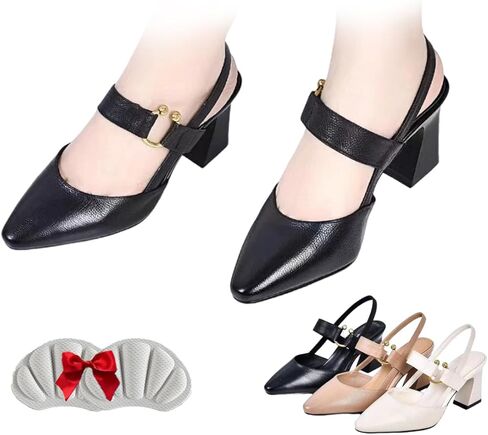 Orthopedic Sandals with Heels,Orthopedic High Heels for Women, Dressy Leather High Heels Orthopedic Shoes in Kuwait