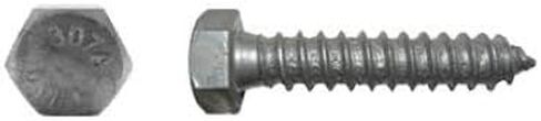 1/4" x 1-1/2" (250 Pack) Galvanized Lag Screw Pack Grade A - Hot Dip Galvanized for Exterior Use - by Fastener Depot, LLC in Saudi Arabia