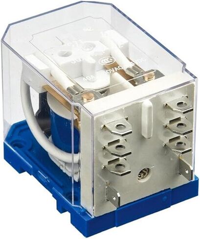 1PCS JQX-40F-2Z 40A ترحيل الطاقة 12VDC 24VDC 220VAC COLLUGAGNETIC RELAYS JQX-40F 2Z 8PIN DPDT 2NO 2NC (DC12V) in Saudi Arabia