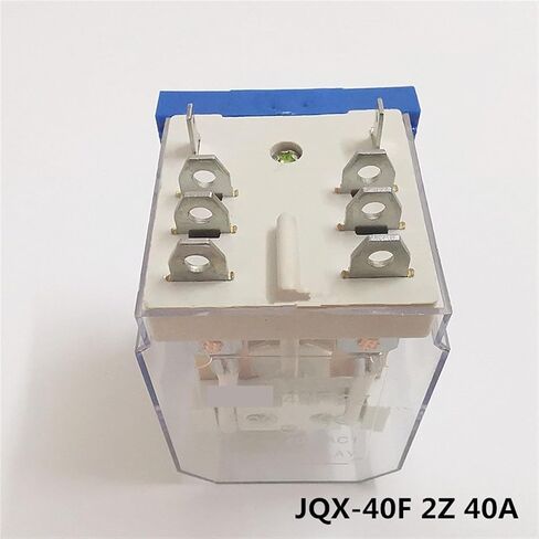 1PCS JQX-40F-2Z 40A ترحيل الطاقة 12VDC 24VDC 220VAC COLLUGAGNETIC RELAYS JQX-40F 2Z 8PIN DPDT 2NO 2NC (DC12V) in Saudi Arabia