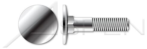 (30 pcs) 5/16"-18 X 2-1/4", Elevator Bolts, Flat Head, Square Neck, Stainless Steel in Kuwait