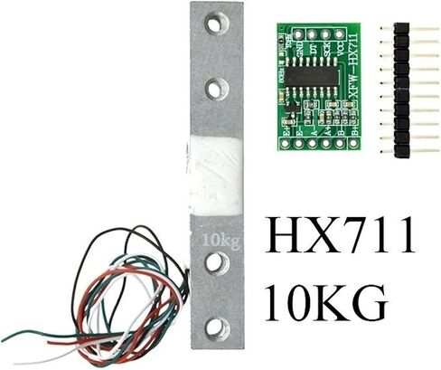 Load Cell 1KG 2KG 5KG 10KG 20KG HX711 AD Module Weight Sensor Electronic Scale Aluminum Alloy Weighing Pressure Sensor YZC-133(HX711) in Saudi Arabia