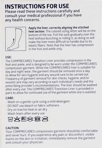 Medline comprecares compression compression Socks ، 10 - 15 mmhg ، Black ، Small in Saudi Arabia