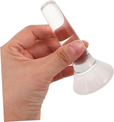 DIYEAH Glass Pestle for Grinding Pigments Durable Crystal Paint Mixing Tool with Ergonomic Handle for Laboratory and Artistic Applications Easy to Clean in Saudi Arabia