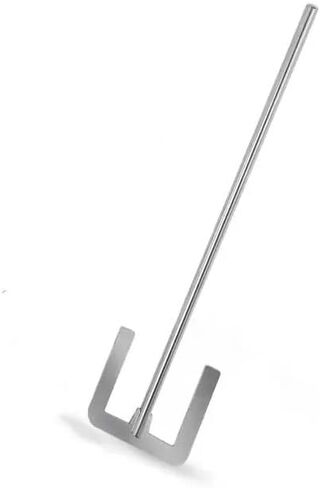 Stainless Steel E-Type Blade Paddle Stirrer Impeller - 40mm to 120mm Leaf Width for Lab Use(50x8x300mm) in Saudi Arabia
