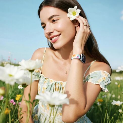 Odbeai Stretchy Bands Compatible with Fitbit Versa 4/Sense 2/Sense/Versa 3 in Kuwait