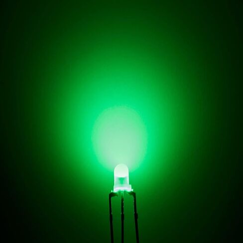 Chanzon 100 PCS 3MM Red & Blue مصابيح الصمام الثنائي LED المنتشر in Saudi Arabia