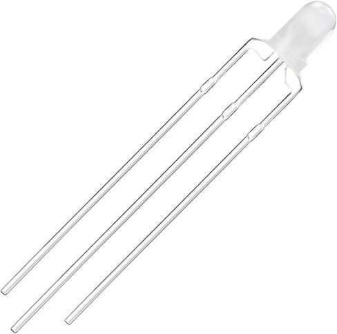 Chanzon 100 PCS 3MM Red & Blue مصابيح الصمام الثنائي LED المنتشر in Saudi Arabia