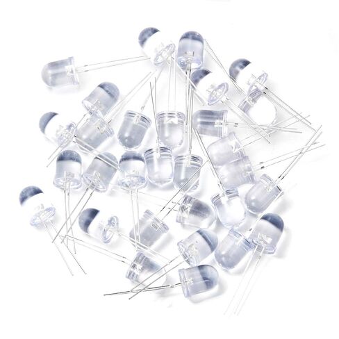 chanzon 50 pcs 10 مم أضواء الصمام الثنائي LED Red (RELAY ROLED DC 2V 20MA) مصابيح مصباح الإضاءة الساطعة مكونات إلكترونيات مؤشر مصابيح مؤشر مصباح ينبعث منه الثنائيات in Kuwait