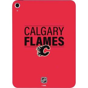 Skinit Skinit Tablet Tablet Skiner مع IPAD 11th Gen (2025) - NHL Calgary Flames مرخص رسميًا تصميم خلفية صلبة in Kuwait