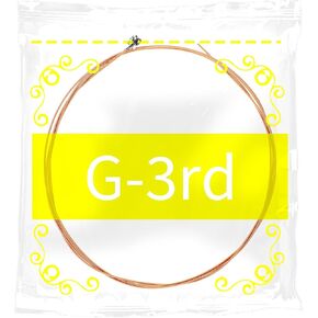 سلاسل الجيتار الصوتية ، 5 سلاسل صوتية للغيتار الصوتية ، صدأ توتر مصقول متوازن ، الصدأ المقاوم للسلاسل المقاومة للضوء ، نغمة النحاس الأصفر للمبتدئين （g-3rd） in Kuwait