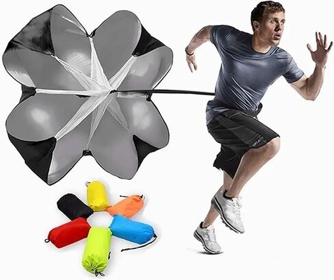 Chiciris Speed ​​Parachute للتدريب المتسارع للسرعة المتينة للرياضيين في مجال المسار والميدان in Saudi Arabia