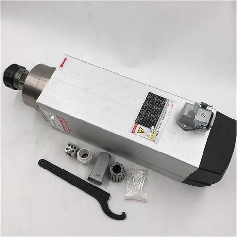 6KW 8HP ER32 220V spindle motor air-cooled 4-piece ceramic bearing high precision in Saudi Arabia
