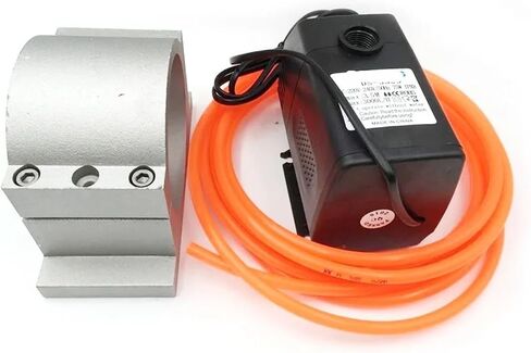 4.5Kw spindle motor 220V 100mm ER20 +5.5kw inverter VFD+75W water pump kit 24000rpm in Saudi Arabia