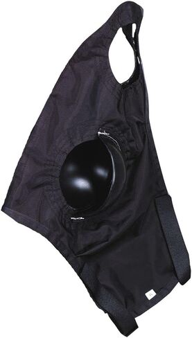 Dura-Tech Blinker Hood | اللون الأسود | يعزز تركيز الخيول | حماية العين | ملاءمة مريحة | تأمين الخطاف والحلقة الإغلاق | تقليل القلق in Saudi Arabia