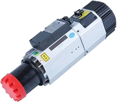 Automatic spindle 9kw ISO30 air-cooled 220v/380v with VFD inverter(220V 24000rpm,Long shaft 9KW VFD) in Saudi Arabia