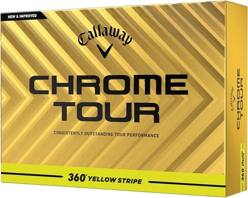 Callaway Chrome Tour 360 Stripe Golf Balls in Saudi Arabia