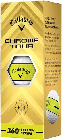 Callaway Chrome Tour 360 Stripe Golf Balls in Saudi Arabia