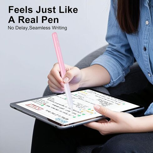 القلم القلم لـ iPad Pencil 6-11th Generation (2018-2025)-2x شحن سريع قلم رصاص متوافق مع Apple Pencil Pro 11 "/12.9"/M4 ، الهواء 3/4/5/M2/M3 ، MINI 5/6 in Saudi Arabia