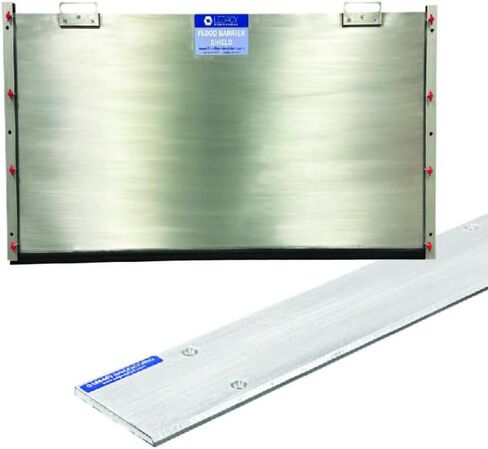 2 in 1 Bundle - Inside Mount Door Flood Barrier Shield (5027MA) + Door Flood Barrier Threshold (319MA), Size:(36'' x 40'') in Kuwait