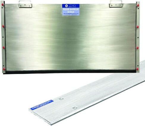 2 in 1 Bundle - Inside Mount Door Flood Barrier Shield (5027MA) + Door Flood Barrier Threshold (319MA), Size:(36'' x 40'') in Kuwait