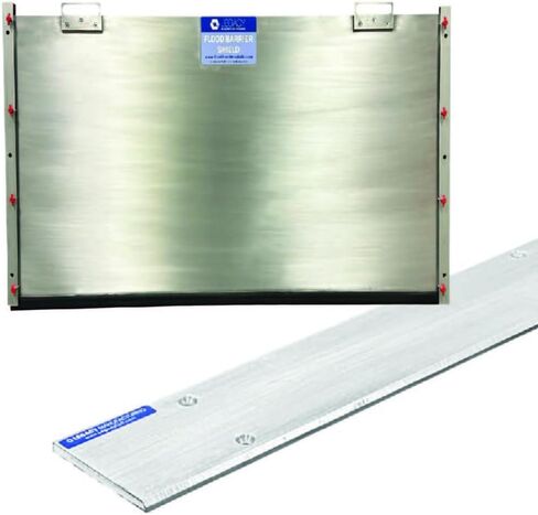 2 in 1 Bundle - Inside Mount Door Flood Barrier Shield (5027MA) + Door Flood Barrier Threshold (319MA), Size:(36'' x 40'') in Kuwait