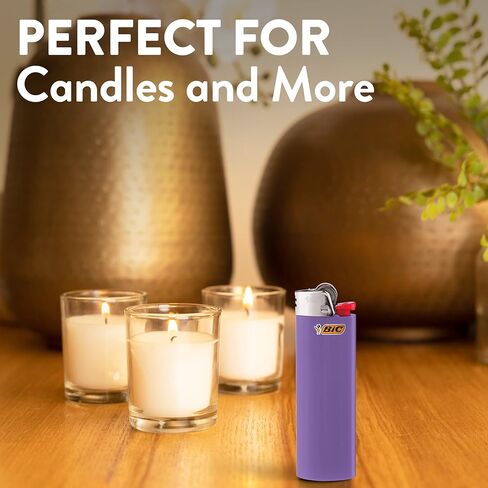 BIC Maxi Bocke Wighter ، سلسلة معدنية خاصة ، 8 Count Pack of Lighters in Kuwait