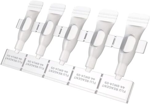 Lifesign 36025 - Status Flu A&B Flu Tests, CLIA-Waived for Swab Specimens, Made in The USA (25 Tests per Box) in Saudi Arabia