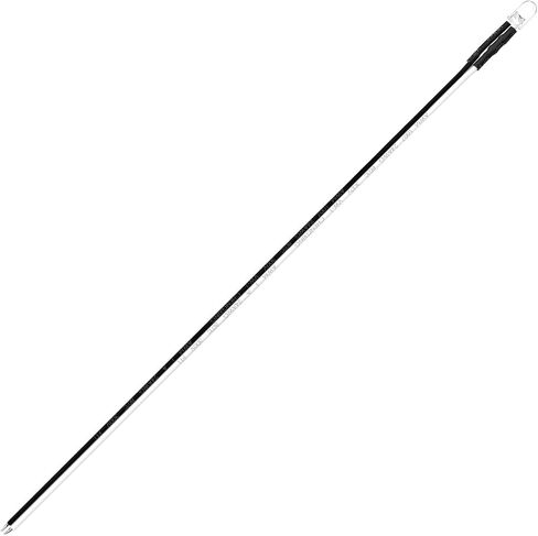 chanzon 20 pcs مسبقا مسبقا 5mm RGB أضواء الصمام الثنائي الصمام الصمام السريع (عدسة شفافة صافية DC 12V) مع 560 أوم 1/4W المقاوم ومؤشر السلك 24AWG مؤشر مصباح المصباح المصباح. in Saudi Arabia