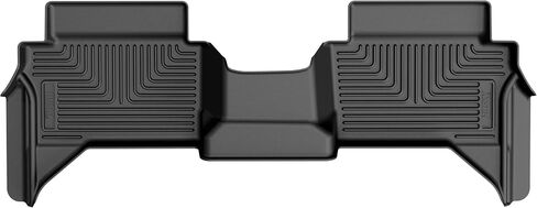 Husky Liners X-act Contour Floor Mats | Fits 2024-2025 Toyota Tacoma, Double & Access Cab w/Auto Trans | Front Row, 2-pc Black - 54581 in Saudi Arabia