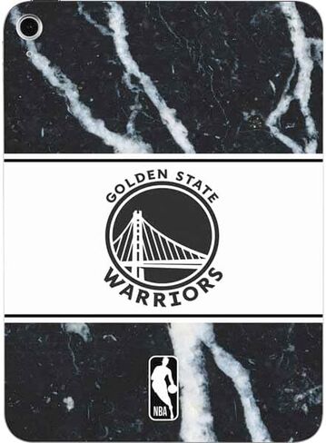 Skinit Decal Tablet Skin Compatible with iPad 11th Gen (2025) - Officially Licensed NBA Golden State Warriors Marble Design in Saudi Arabia