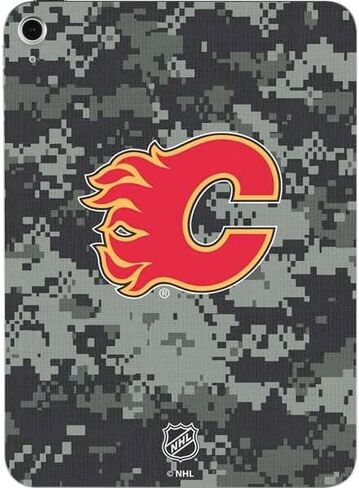 Skinit Decal Tablet Skin Compatible with iPad 11th Gen (2025) - Officially Licensed NHL Calgary Flames Solid Background Design in Saudi Arabia
