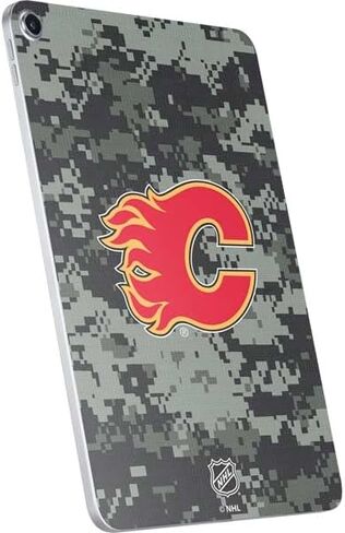 Skinit Decal Tablet Skin Compatible with iPad 11th Gen (2025) - Officially Licensed NHL Calgary Flames Solid Background Design in Saudi Arabia