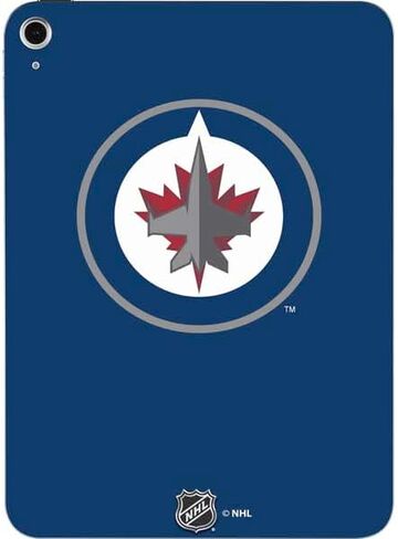 Skinit Skinit Tablet Skinner مع iPad 11th Gen (2025) - NHL Winnipeg Jets المرخص رسميًا التصميم in Kuwait