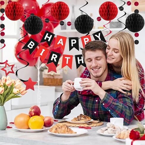 قوس قزح ديكورات عيد ميلاد ملونة ، لافتة عيد ميلاد سعيد مع Pom Poms Paper Circle Garland Drowls for Girls Women Party Supplies in Kuwait