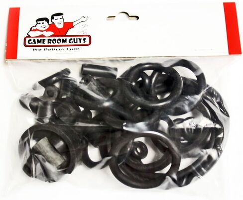 Data East Black Rubber Ring Kit Compatible with Jurassic Park Pinball Machine in Saudi Arabia