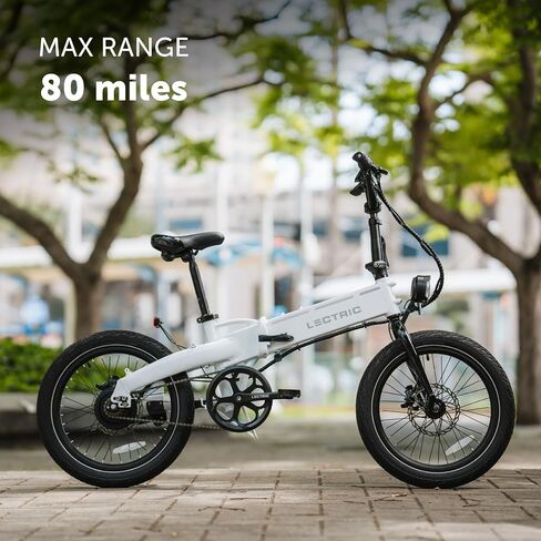 Lectric XP ™ Lite 2.0 Electric Bike | الدراجات القابلة للطي للبالغين - يزن فقط 49 رطلاً | 45 ميل نطاق ث/ 5 مستويات مساعدة دواسة | السرعة العلوية 20 ميلاً في الساعة - الفئة 1 و 2 ebike in Kuwait