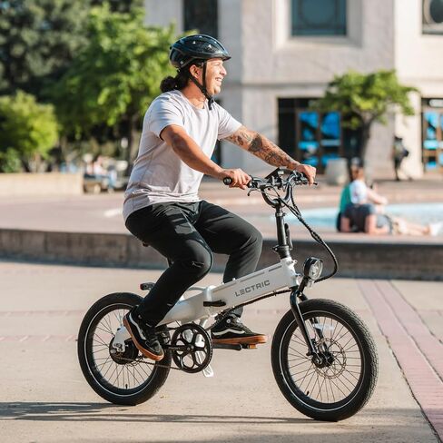 Lectric XP ™ Lite 2.0 Electric Bike | الدراجات القابلة للطي للبالغين - يزن فقط 49 رطلاً | 45 ميل نطاق ث/ 5 مستويات مساعدة دواسة | السرعة العلوية 20 ميلاً في الساعة - الفئة 1 و 2 ebike in Kuwait