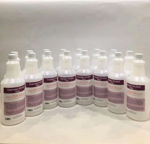 Isopropyl Alcohol 99% Strength - 4 Gallons Packed in 16-32 Oz. Bottles - 99.9% Pure in Saudi Arabia