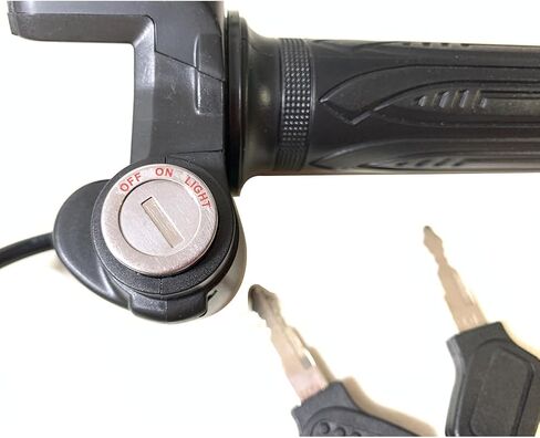 36V Throttle with Power Lock and Light Switch,Three Positions:Off ON Light only for Gotrax Flex Electric Scooter and Hoverfly Z5 Electric Scooter in Saudi Arabia