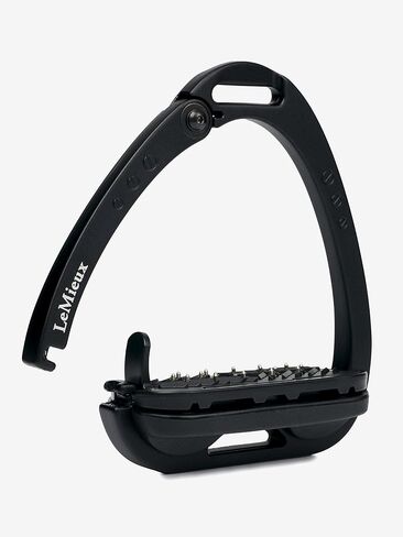 LeMieux Vector Balance Stirrups, Size 4-1/2, Black in Saudi Arabia