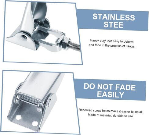 Nuobesty 5621A قفل خطاف قابل للتعديل ضيق للاضطراب لباس إرسال باب البريد الإلكتروني RV in Kuwait