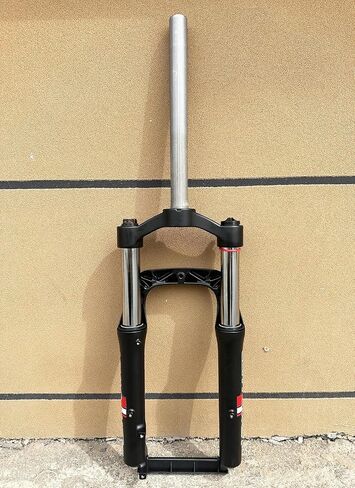 20 inch x 4.0 Fat Tire Bike Fork, 1-1/8" Threadless Suspension Bicycle Fork 20" Single Shoulder, Snow Beach MTB E-Bike Fork, Manual Lockout, 9mm Quick Release, Disc Brake in Kuwait