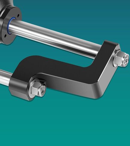 HC5345-3 Front Mount Outboard Hydraulic Steering Cylinder Kit with Two-Way Lock Valve and ORB Fittings Fits for any 300HP Outboard-Powered Boats, Max Working Pressure 10.3Mpa/1500PSI in Saudi Arabia