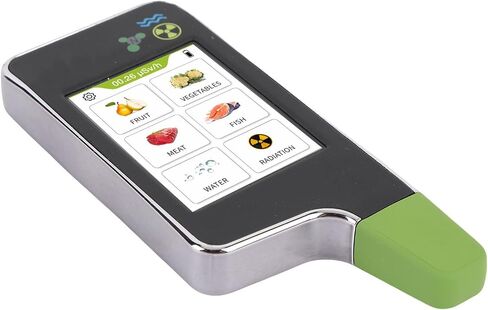 Jiawu 6 in 1 Food Nitrate Tester, Radiation Detector Geiger Counter Water Quality Meter TDS Hardness Analyzer Dosimeter for Vegetable, Fruit, Meat, Fish, Water in Saudi Arabia