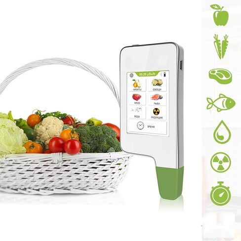 6 في 1 كاشف نترات ، فاكهة الخضار TD TDS TESTER ، اختبار نترات الإشعاع Geiger Counter Dosimeter Niter Meter Calctor البيئي in Saudi Arabia